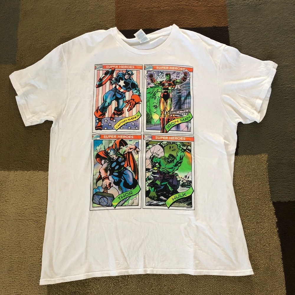 Men’s Marvel Comics Graphic T Shirt Sz.Lrg